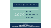 2016 - Winner Global Visionary Innovation Leadership Award for Wellness Analytics by Frost &amp; Sullivan