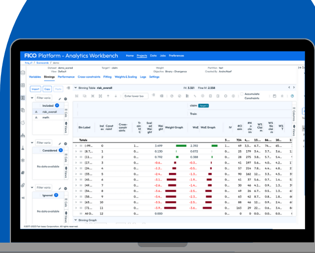 FICO Platform - Analytics Workbench