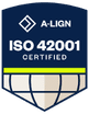 dacadoo ISO/IEC 42001 certification for Artificial Intelligence Management Systems (AIMS)